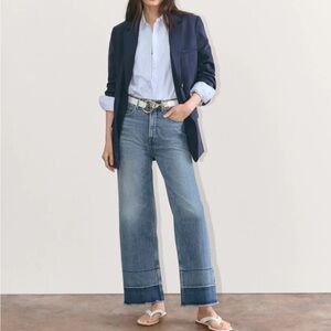 Everlane Way High Sailor Jean - Tint Blue / 26 / 27.5” Inseam
